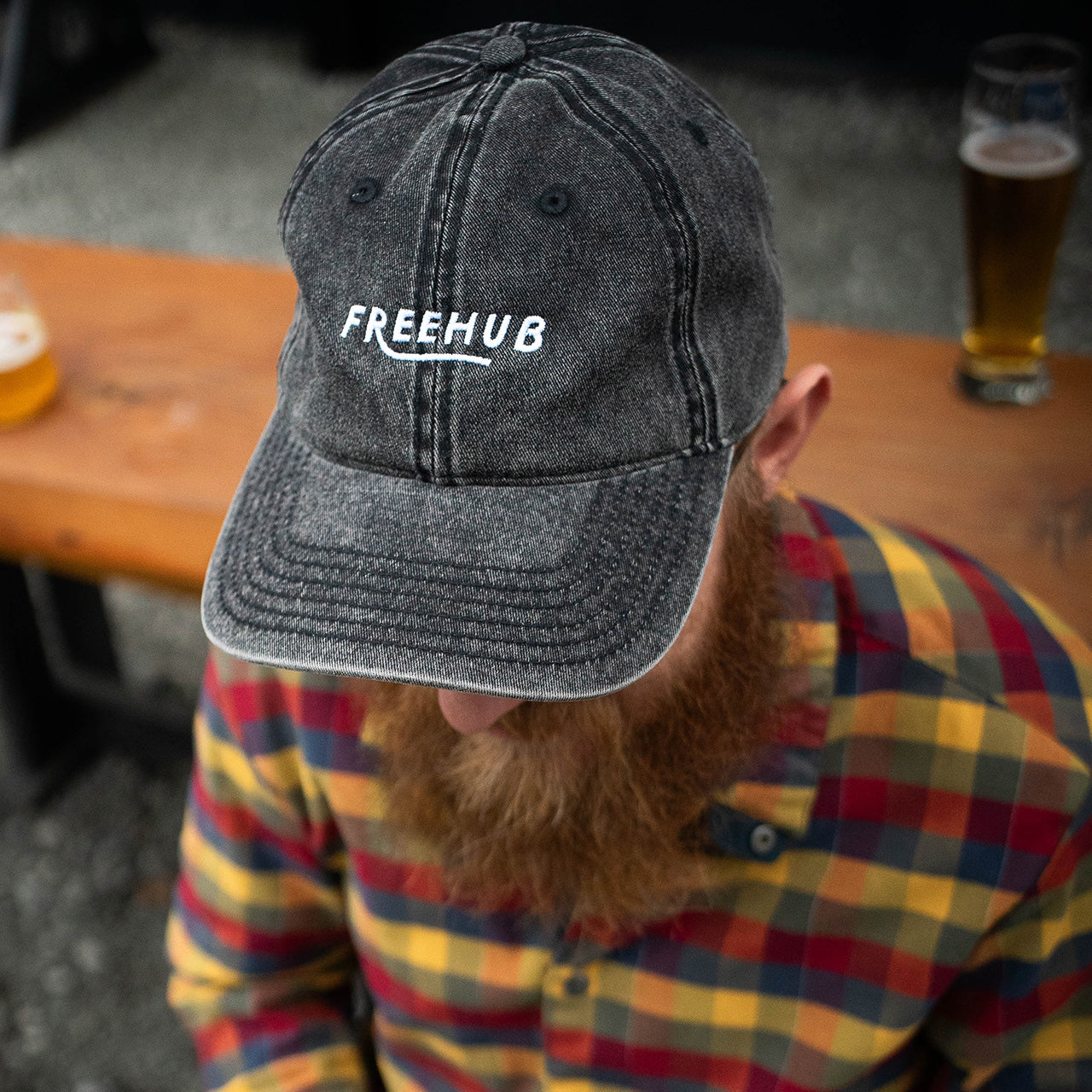 Freehub Embroidered Dad Hat