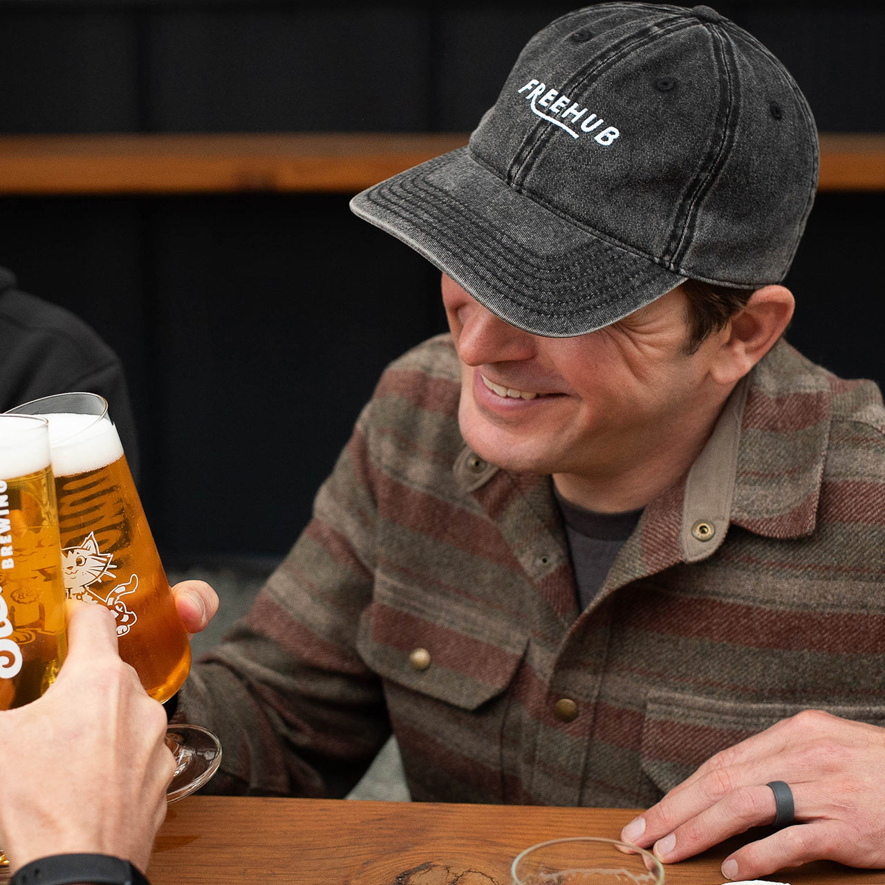 Freehub Embroidered Dad Hat