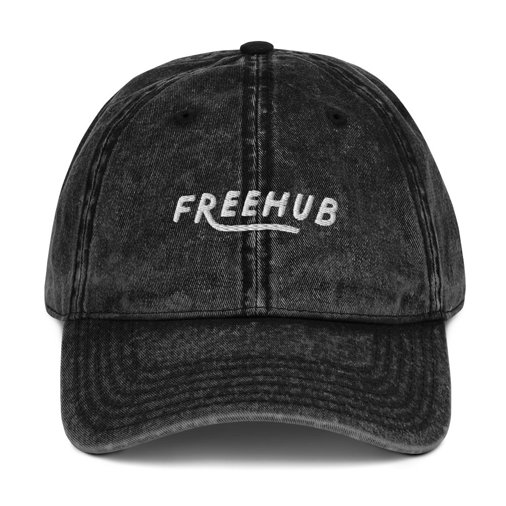 Freehub Embroidered Dad Hat