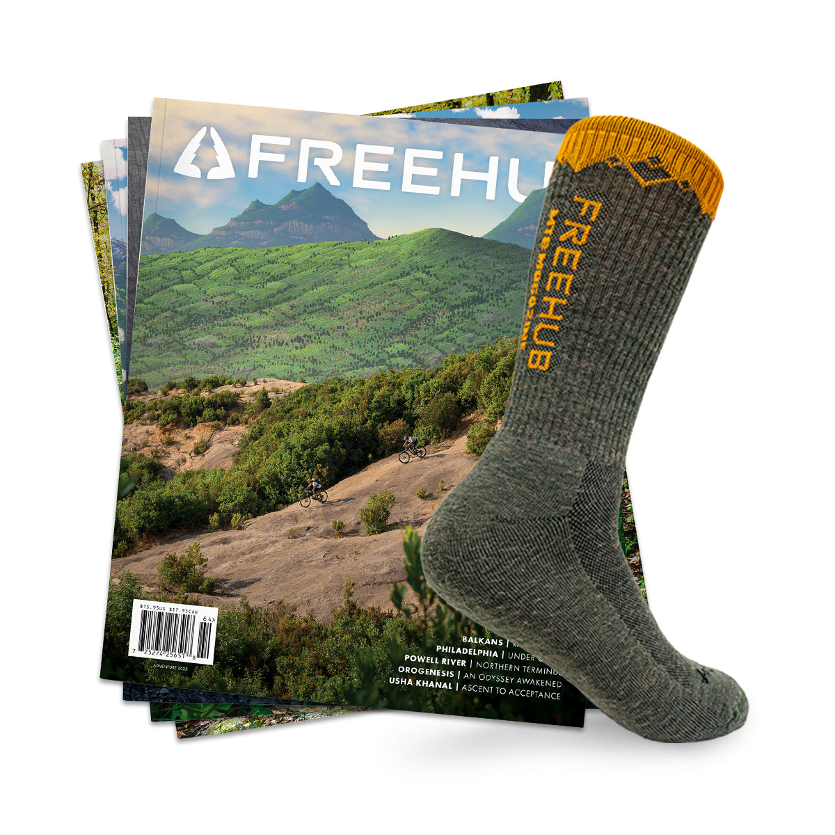 Annual Print Subscription + Free Socks